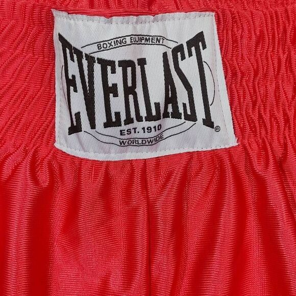 Everlast Red Boxing Shorts -P - Picture 2 of 4